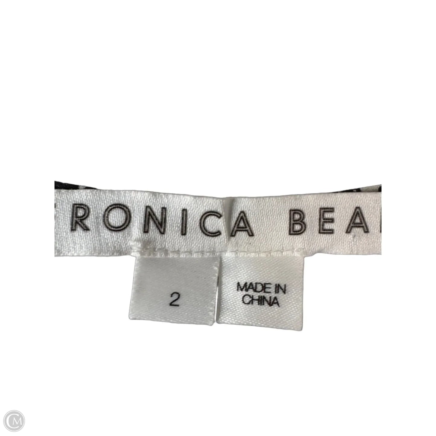 Dress Party Short By Veronica Beard In Black & Blue, Size: Xs