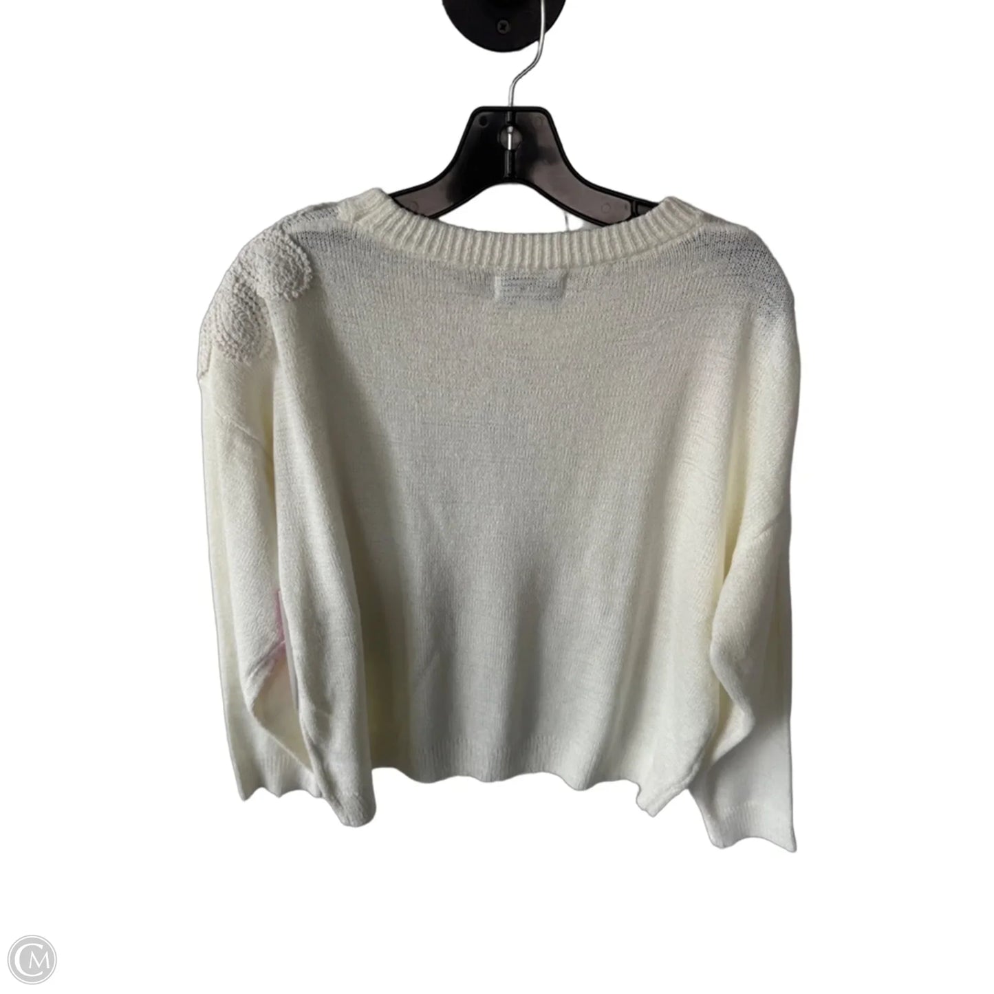 Sweater By Pinch In Cream, Size: L