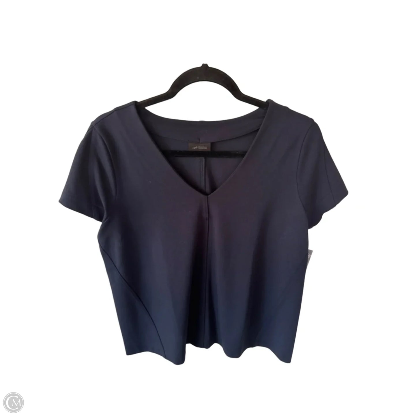 Top Short Sleeve By J. Jill In Navy, Size: Sp
