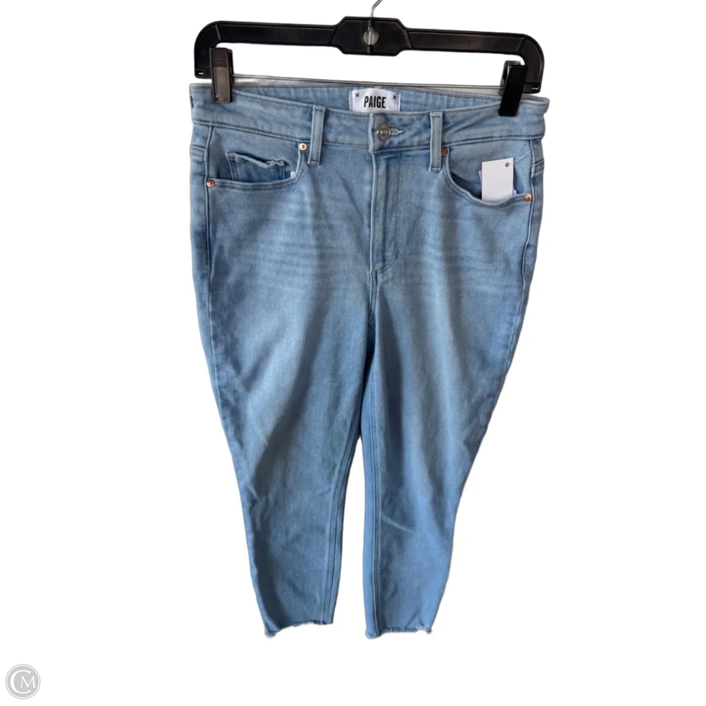 Jeans Skinny By Paige In Blue Denim, Size: 6