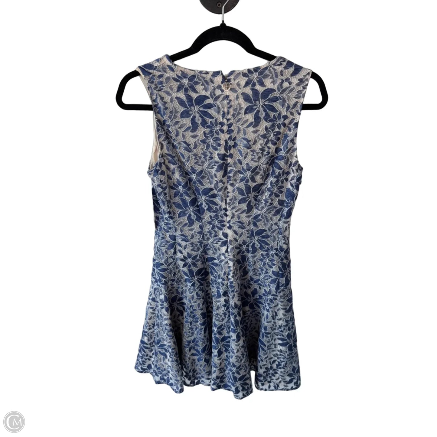 Dress Party Short By Tommy Hilfiger In Blue & White, Size: S