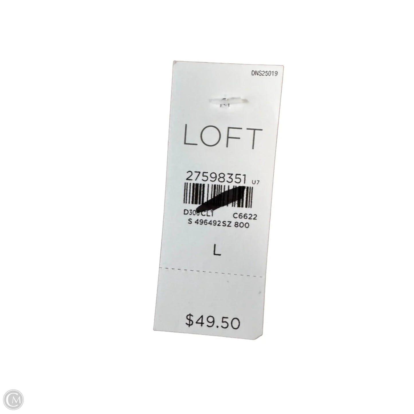 Sweater Cardigan By Loft In Grey, Size: L