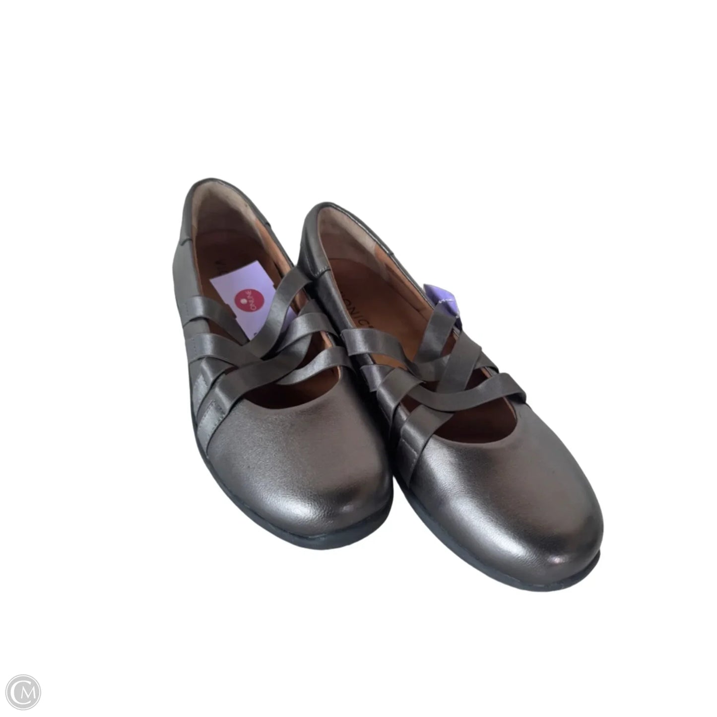 Shoes Flats By Vionic In Grey, Size: 8