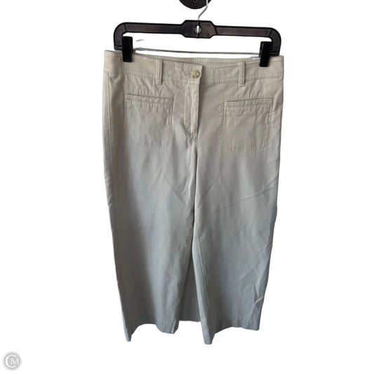 Pants Wide Leg By Talbots In Cream, Size: 4p