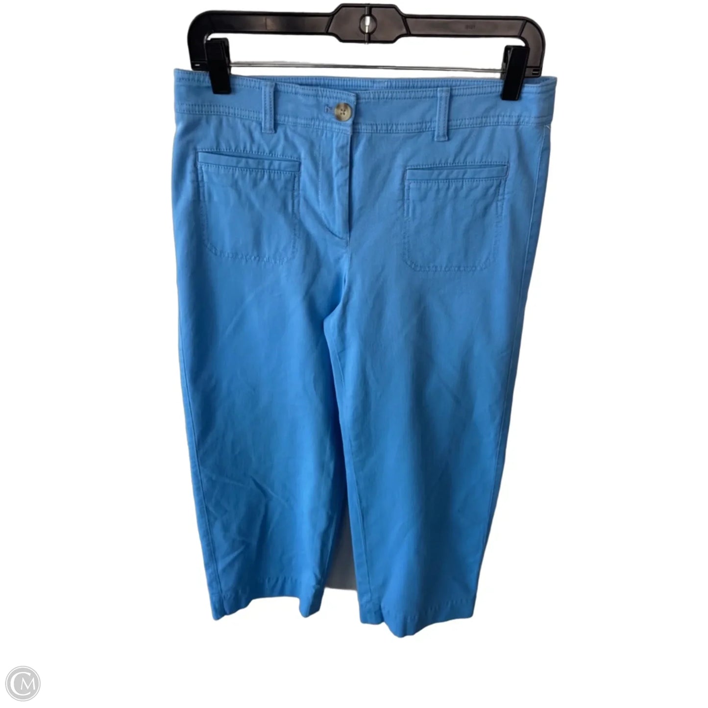Pants Wide Leg By Talbots In Blue, Size: 4p