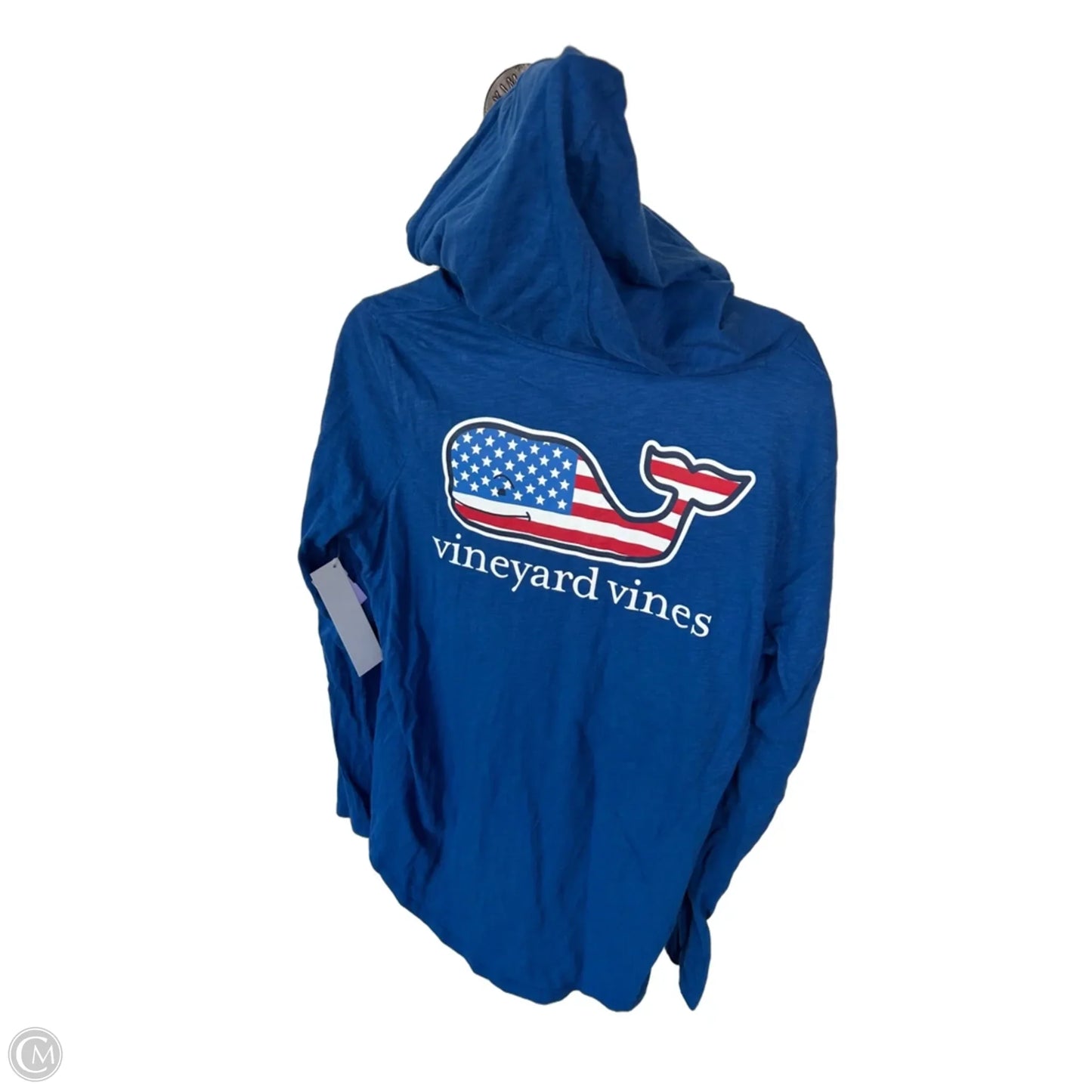 Top Long Sleeve By Vineyard Vines In Blue, Size: L