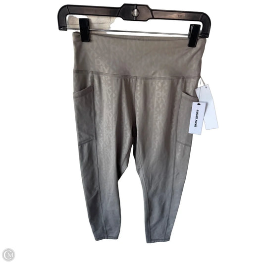 Athletic Leggings By Dkny In Tan, Size: 4