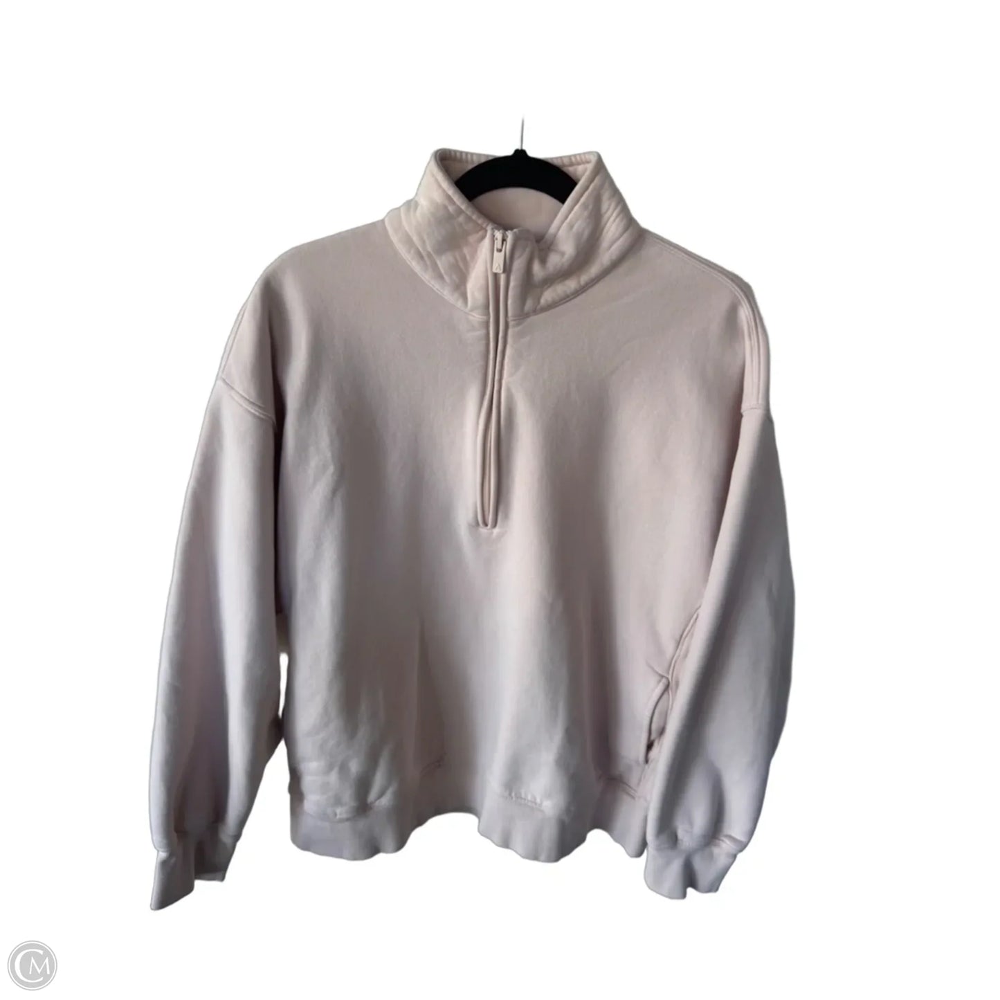 Sweatshirt Collar By Aritzia In Pink, Size: L