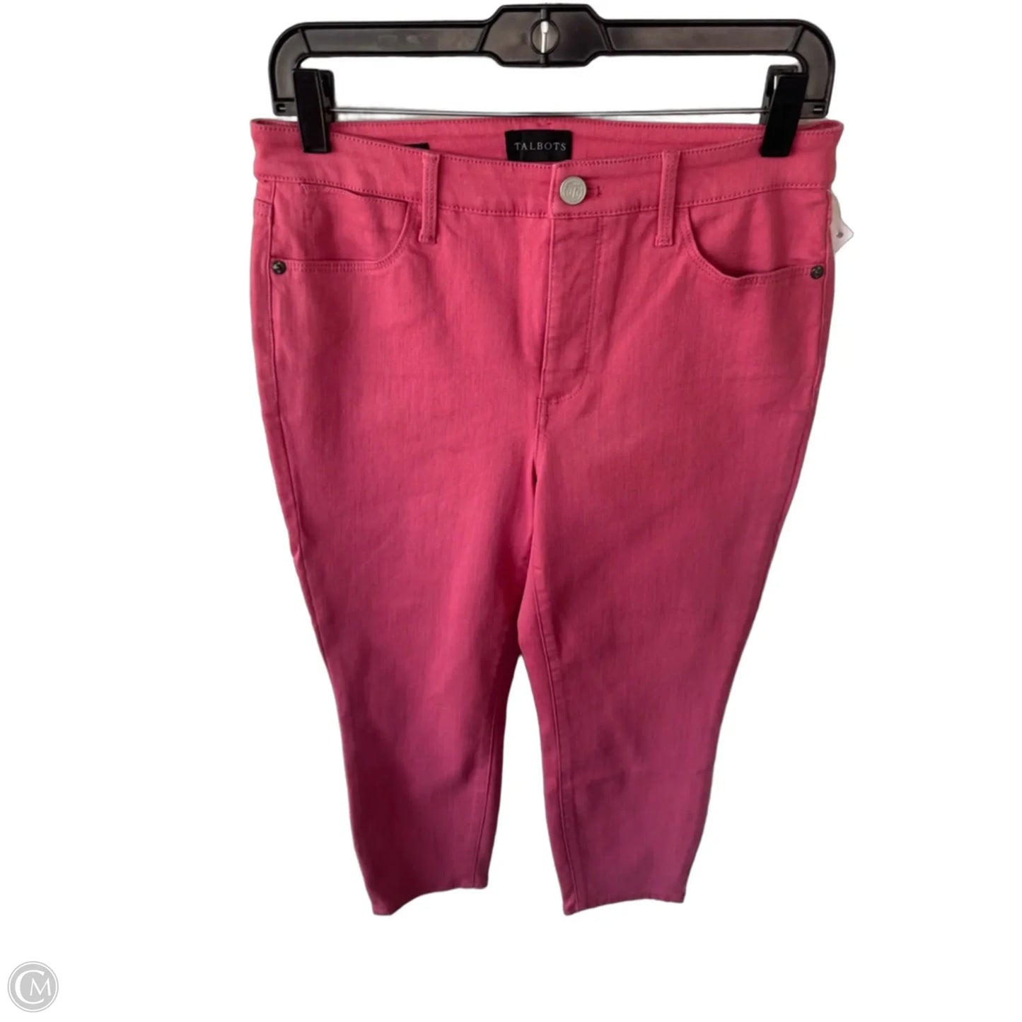 Jeans Jeggings By Talbots In Pink Denim, Size: 6p