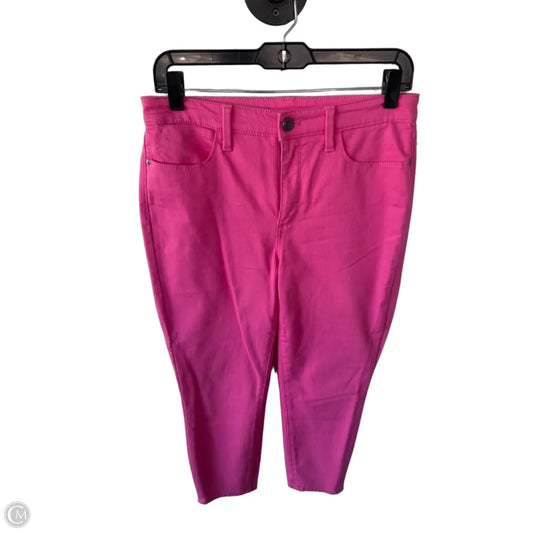 Jeans Jeggings By Talbots In Pink Denim, Size: 6p