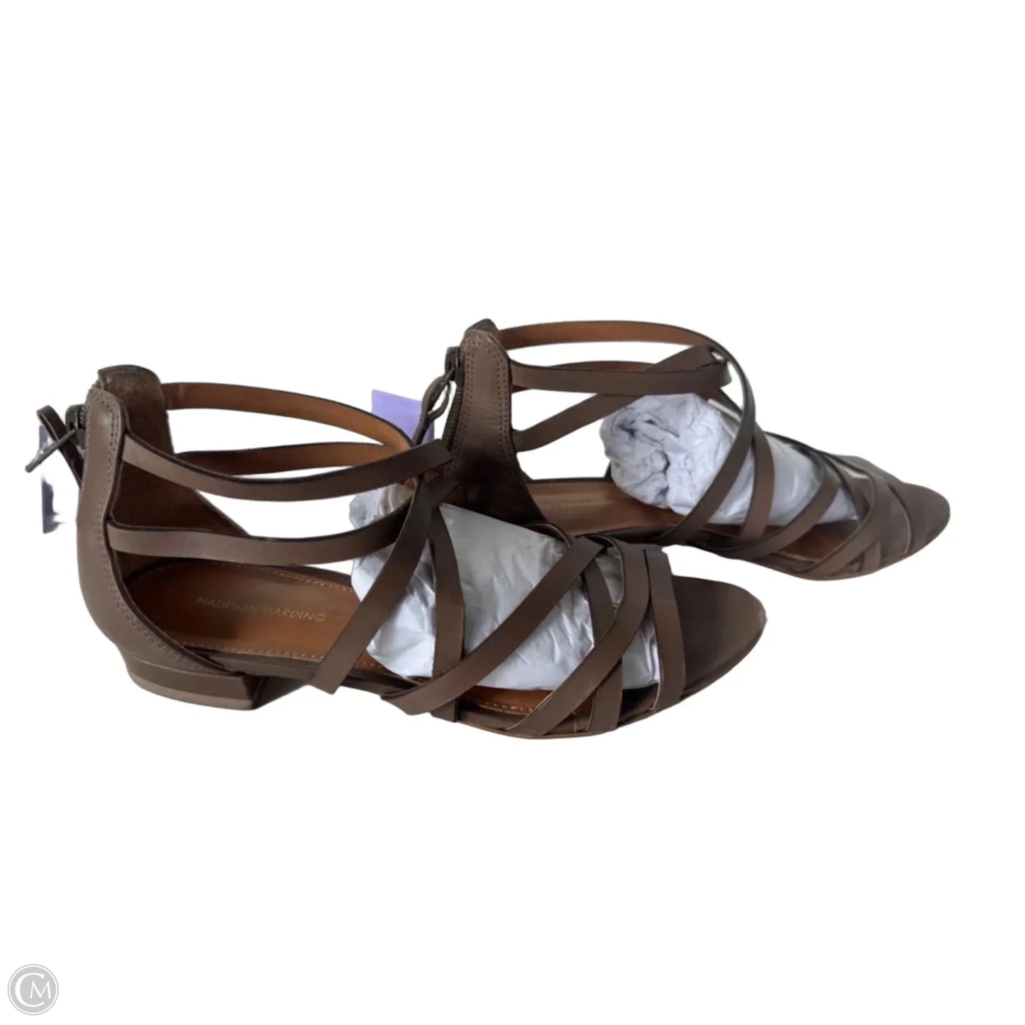 Sandals Flats By Cmc In Brown, Size: 5