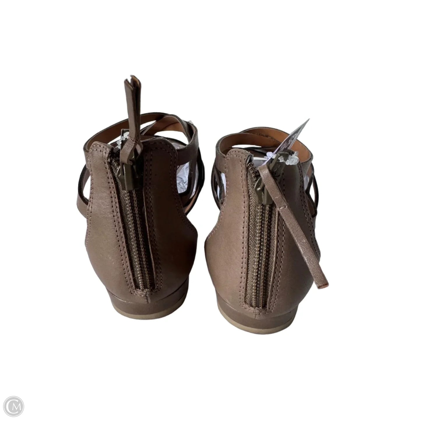 Sandals Flats By Cmc In Brown, Size: 5