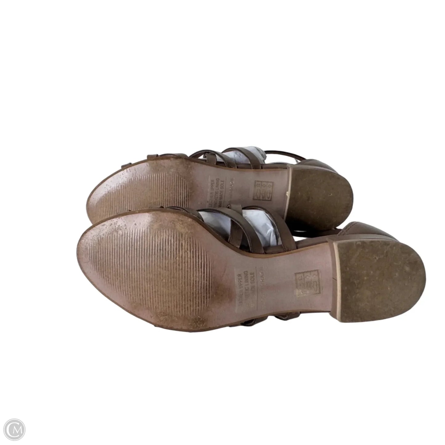 Sandals Flats By Cmc In Brown, Size: 5