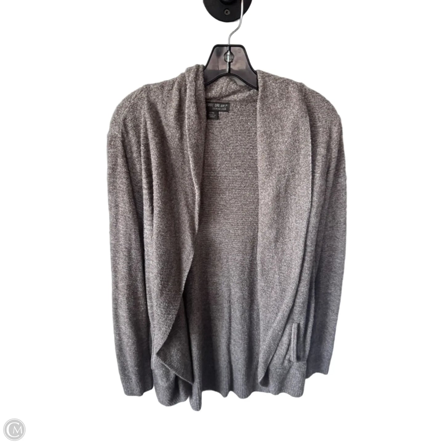 Sweater Cardigan By Barefoot Dreams In Brown, Size: L