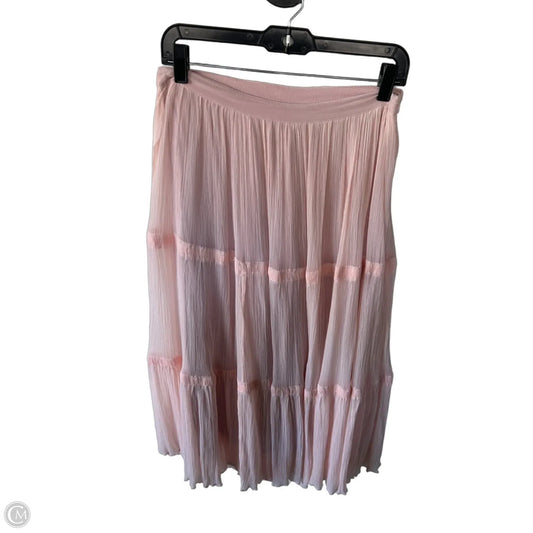 Skirt Maxi By The Great. In Pink, Size: 2