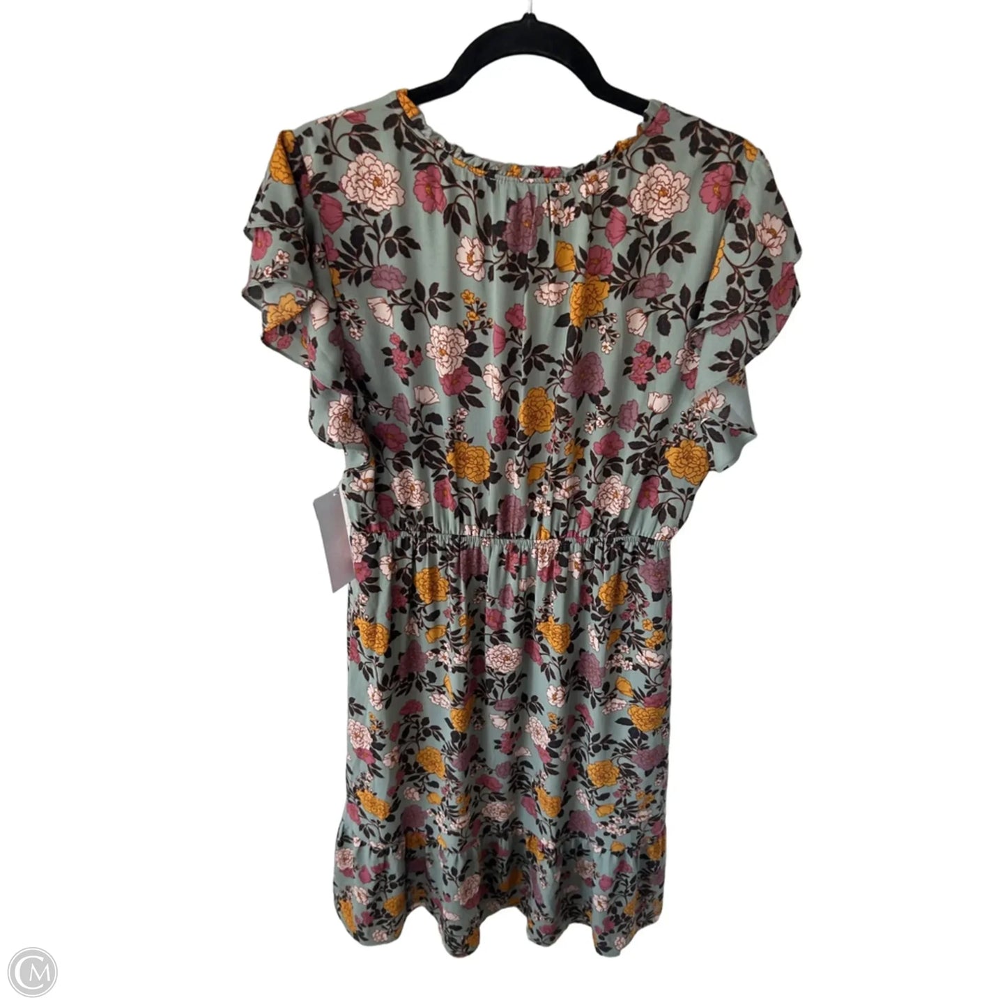 Dress Casual Midi By Dr2 In Green, Size: L