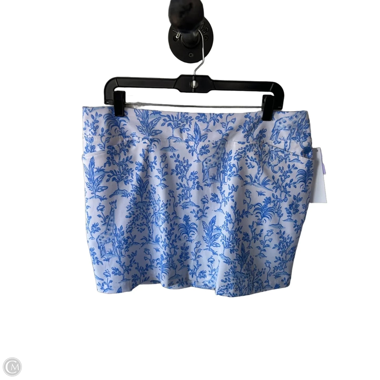 Skort By Cma In Blue & White, Size: 14