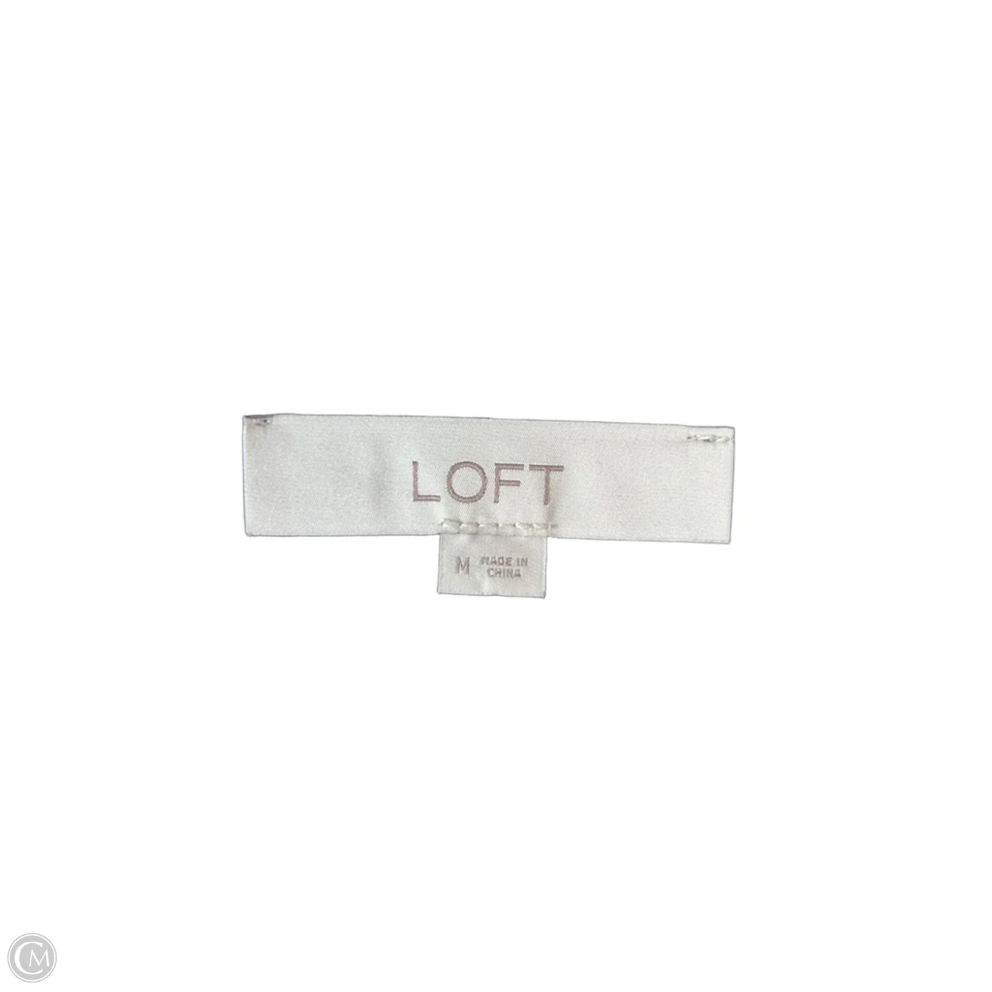 Sweater By Loft In Blue & Orange, Size: M