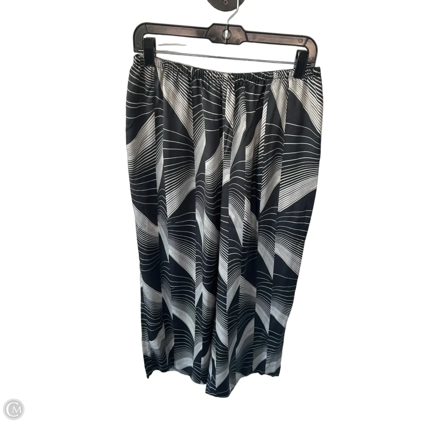 Pants Wide Leg By Nordstrom In Grey & White, Size: 8