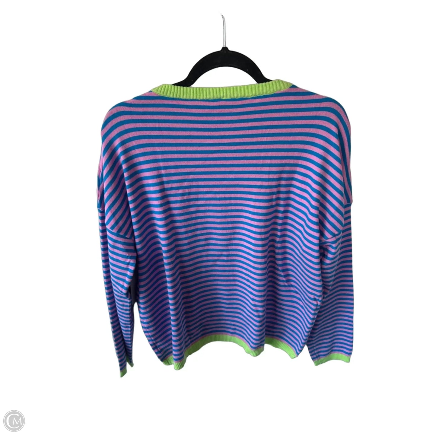 Sweater By Cmc In Blue & Pink, Size: S