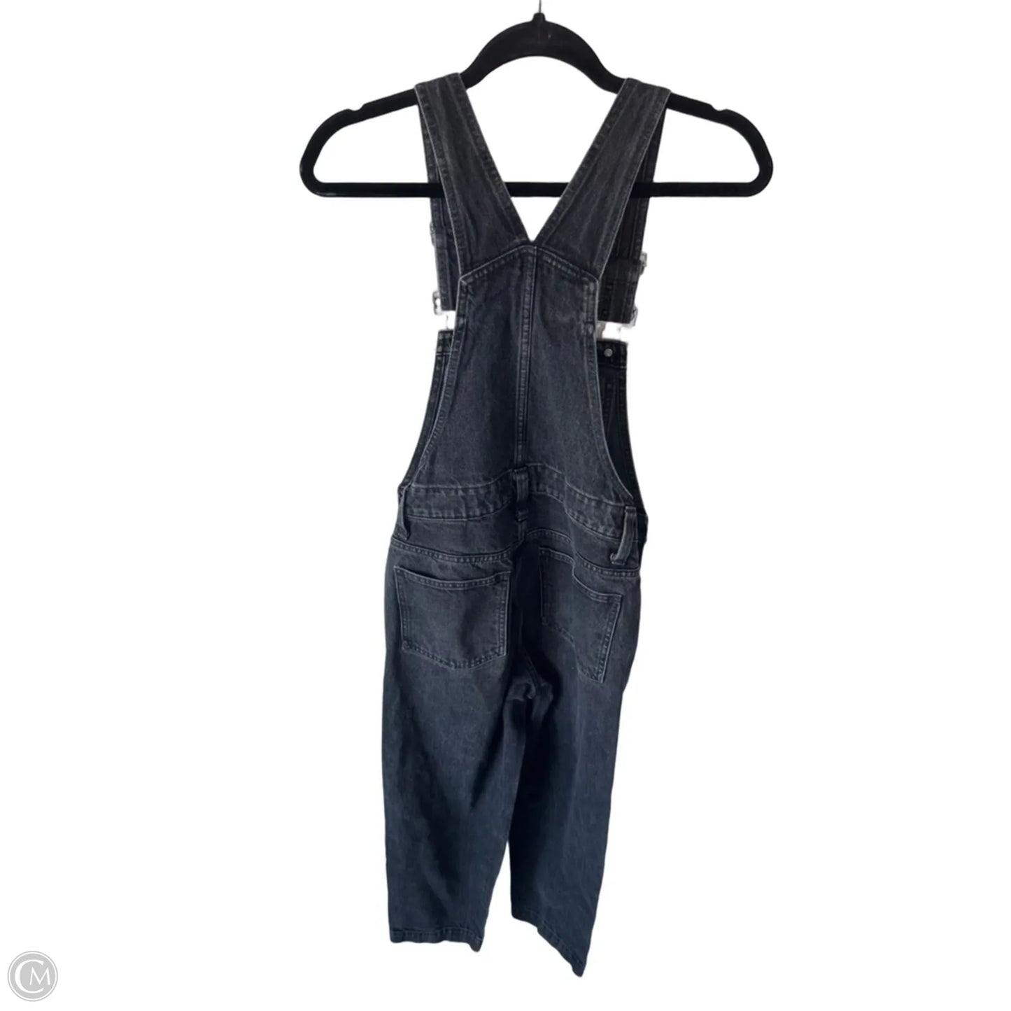 Overalls By Madewell In Black Denim, Size: Xxs