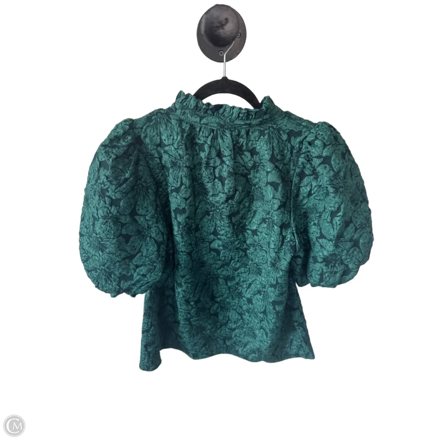 Top Short Sleeve By Sugar Lips In Green, Size: S