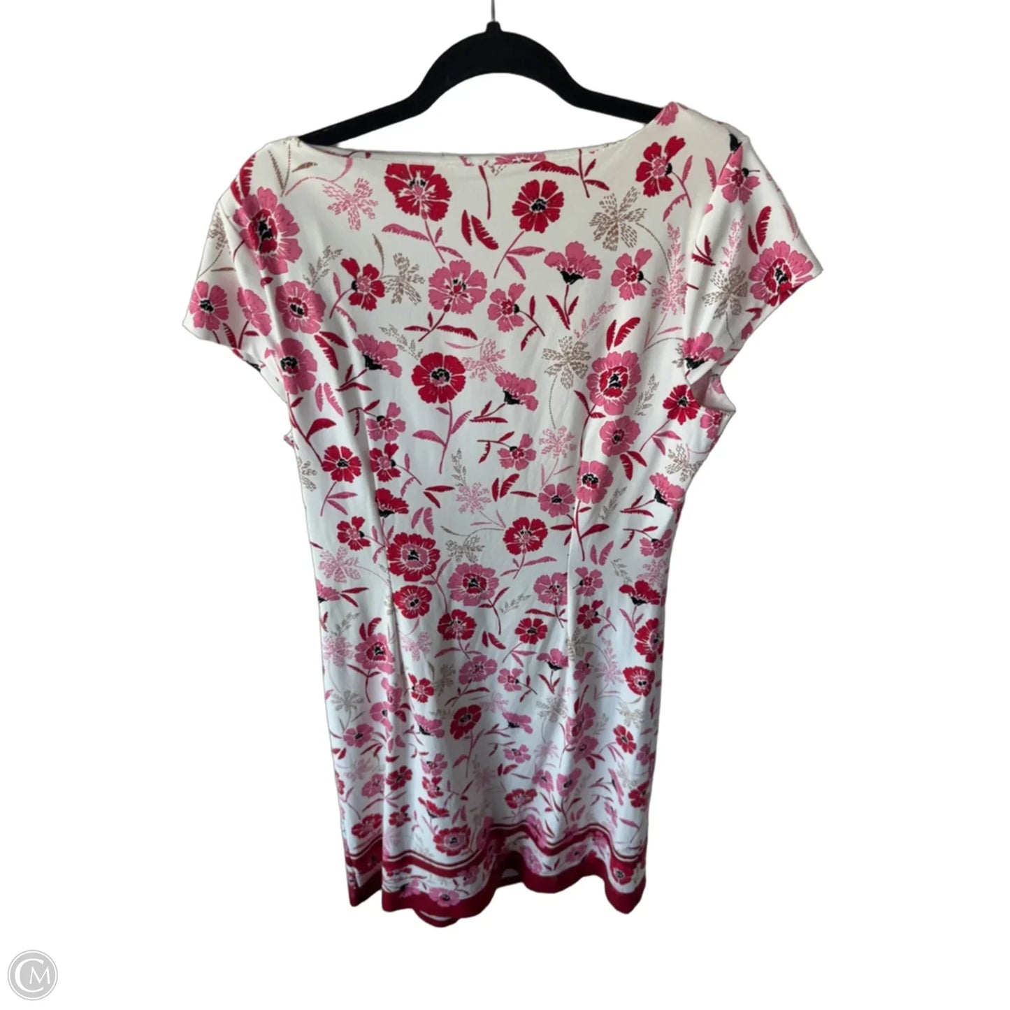 Dress Work By Talbots In Red & White, Size: L