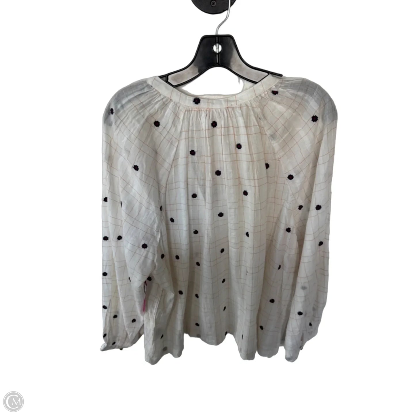 Top Long Sleeve By Clothes Mentor In White, Size: Xl