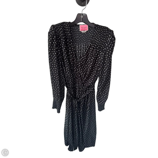 Dress Designer By Kate Spade In Black & White, Size: Xl