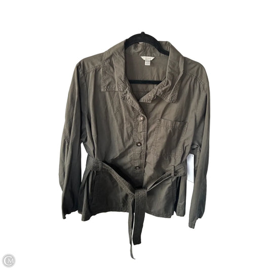 Jacket Other By Clothes Mentor In Green, Size: 1x