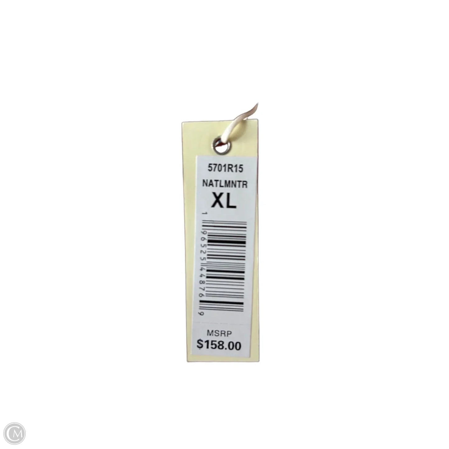 Skirt Midi By Max Studio In Cream & Green, Size: 14