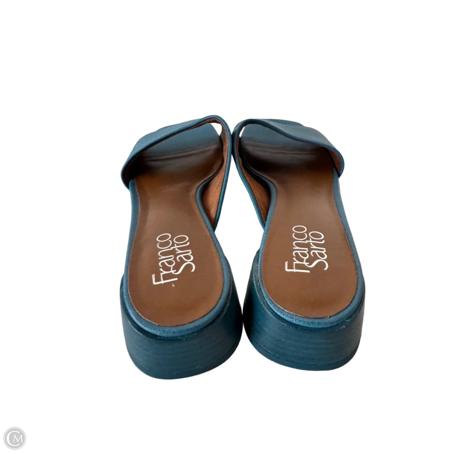 Sandals Flats By Franco Sarto In Blue, Size: 9.5