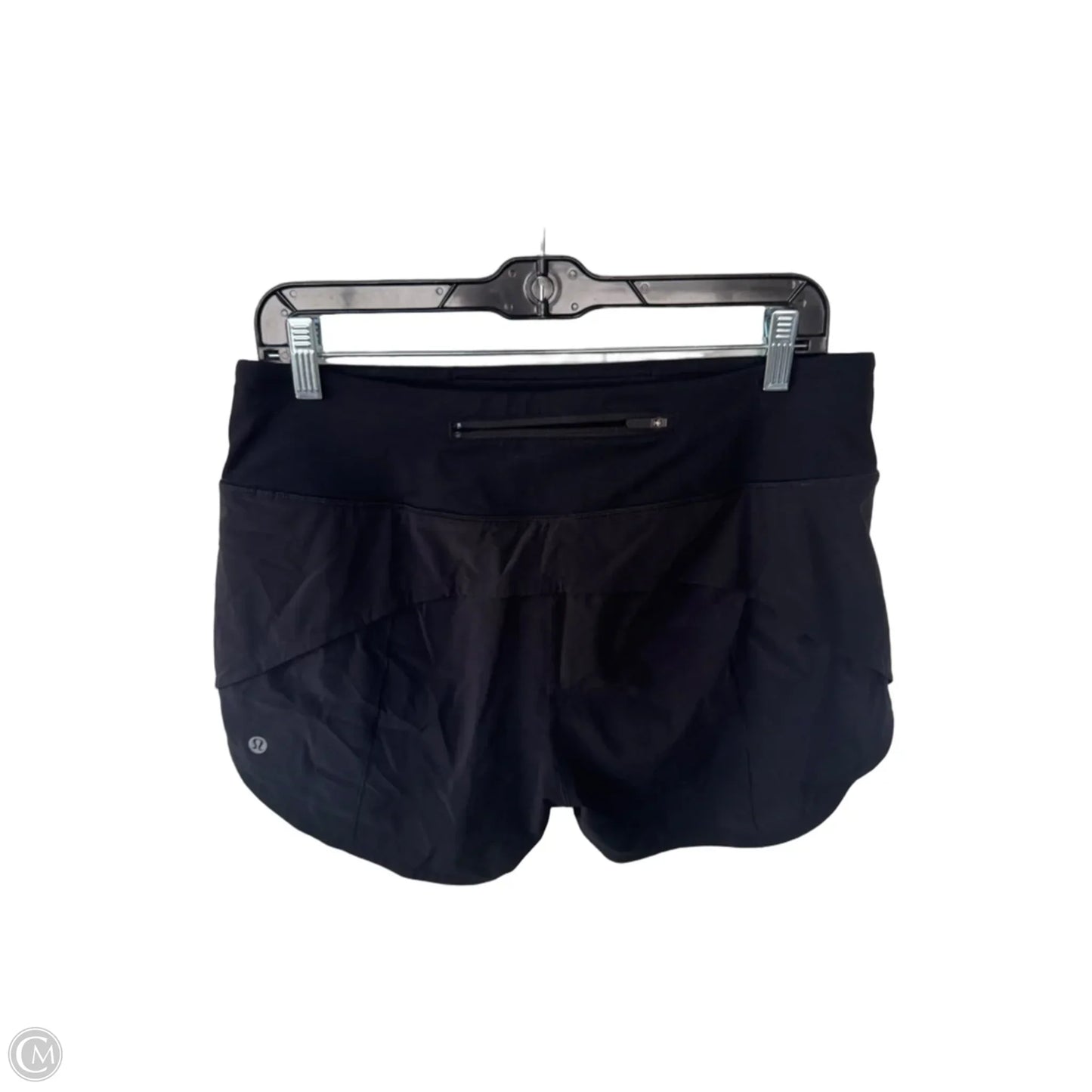 Athletic Shorts By Lululemon In Black, Size: 8