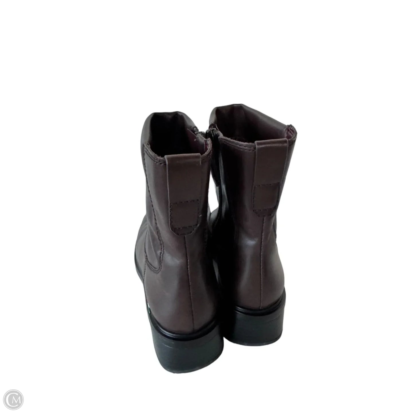 Boots Mid-calf Flats By Franco Sarto In Brown, Size: 8