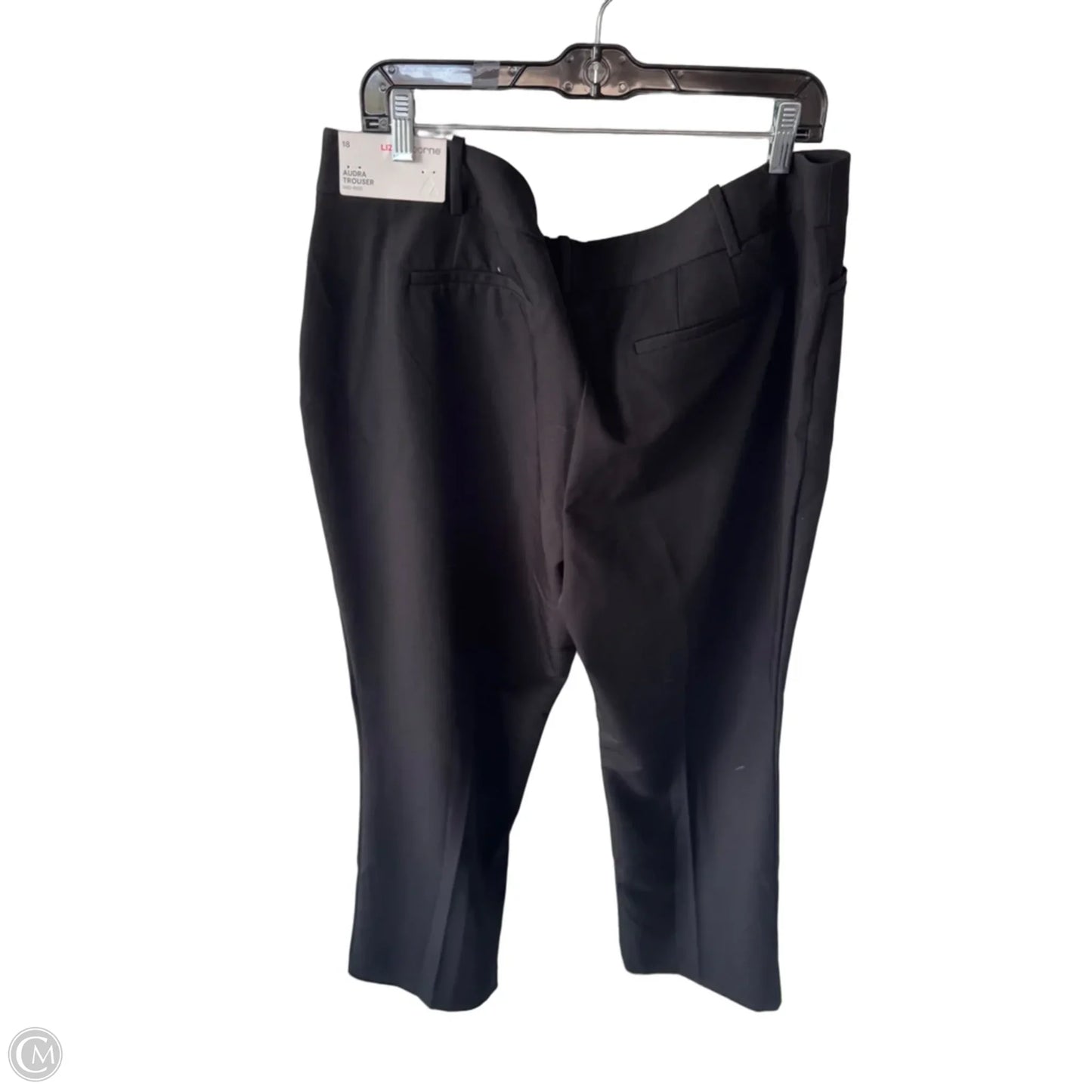 Pants Dress By Liz Claiborne In Black, Size: 18