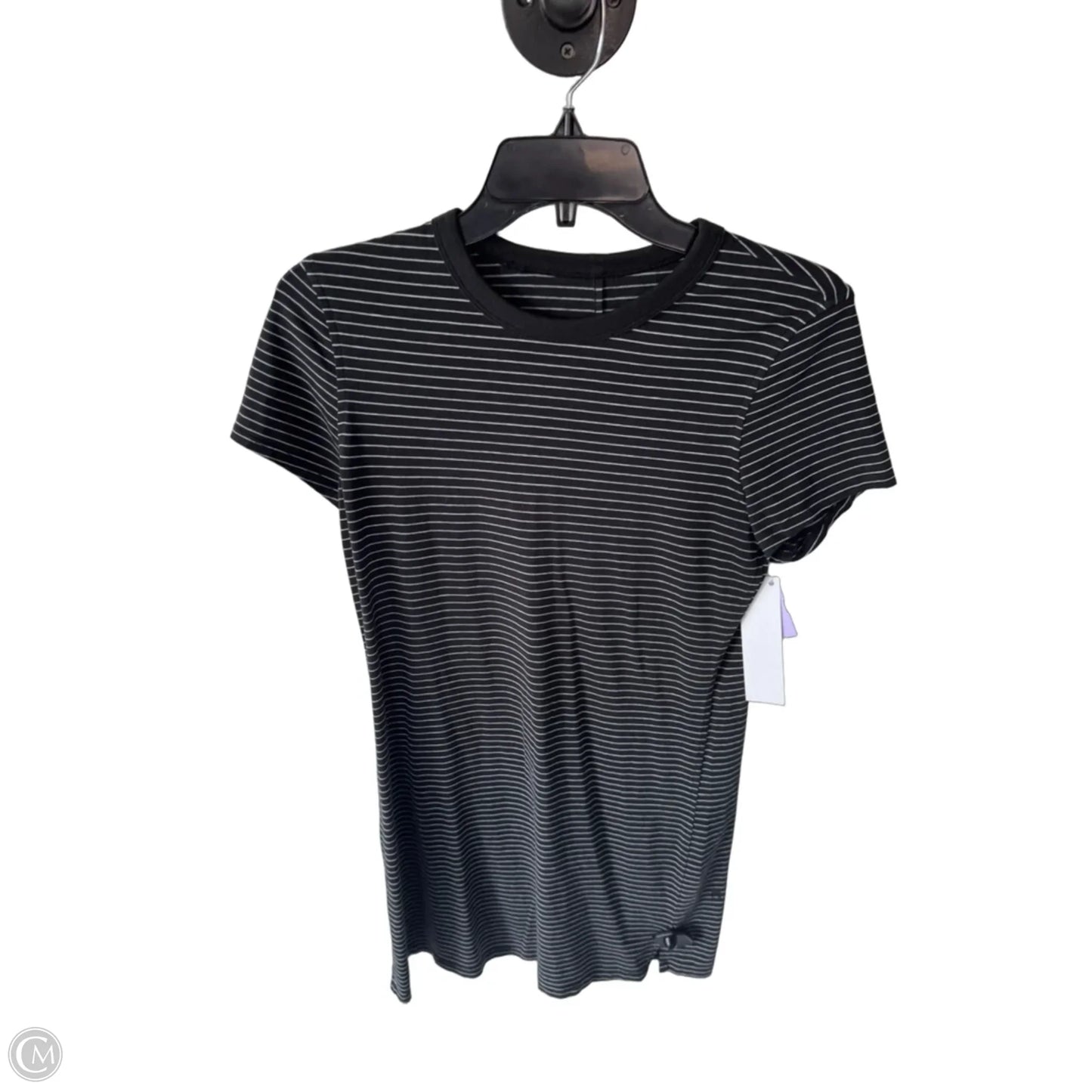 Athletic Dress By Lululemon In Black & White, Size: S