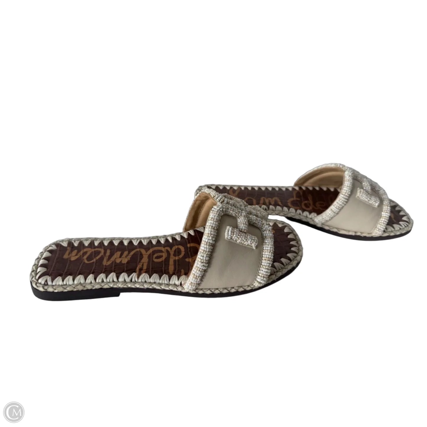 Sandals Flats By Sam Edelman In Cream, Size: 8.5
