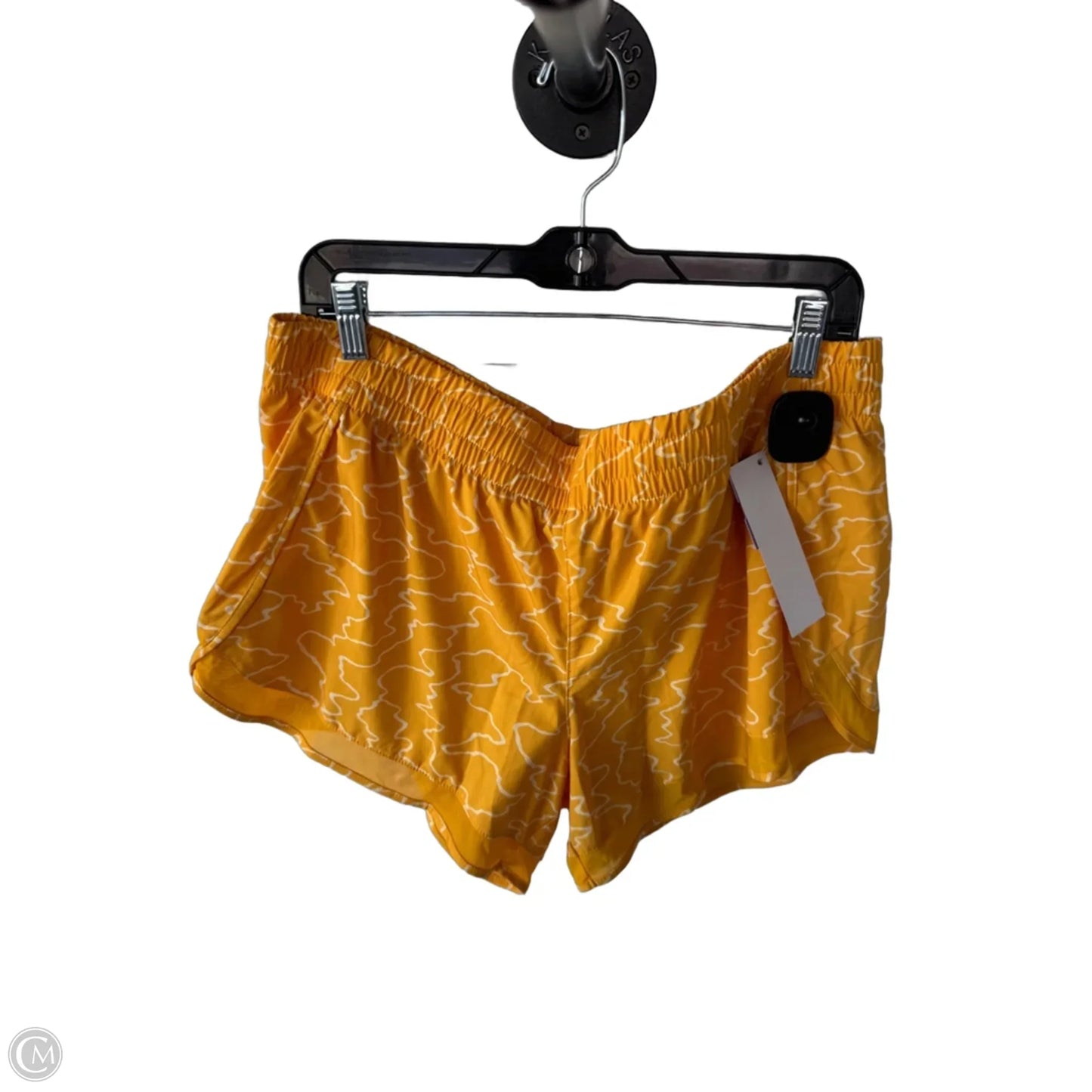 Athletic Shorts By Athleta In Yellow, Size: 16