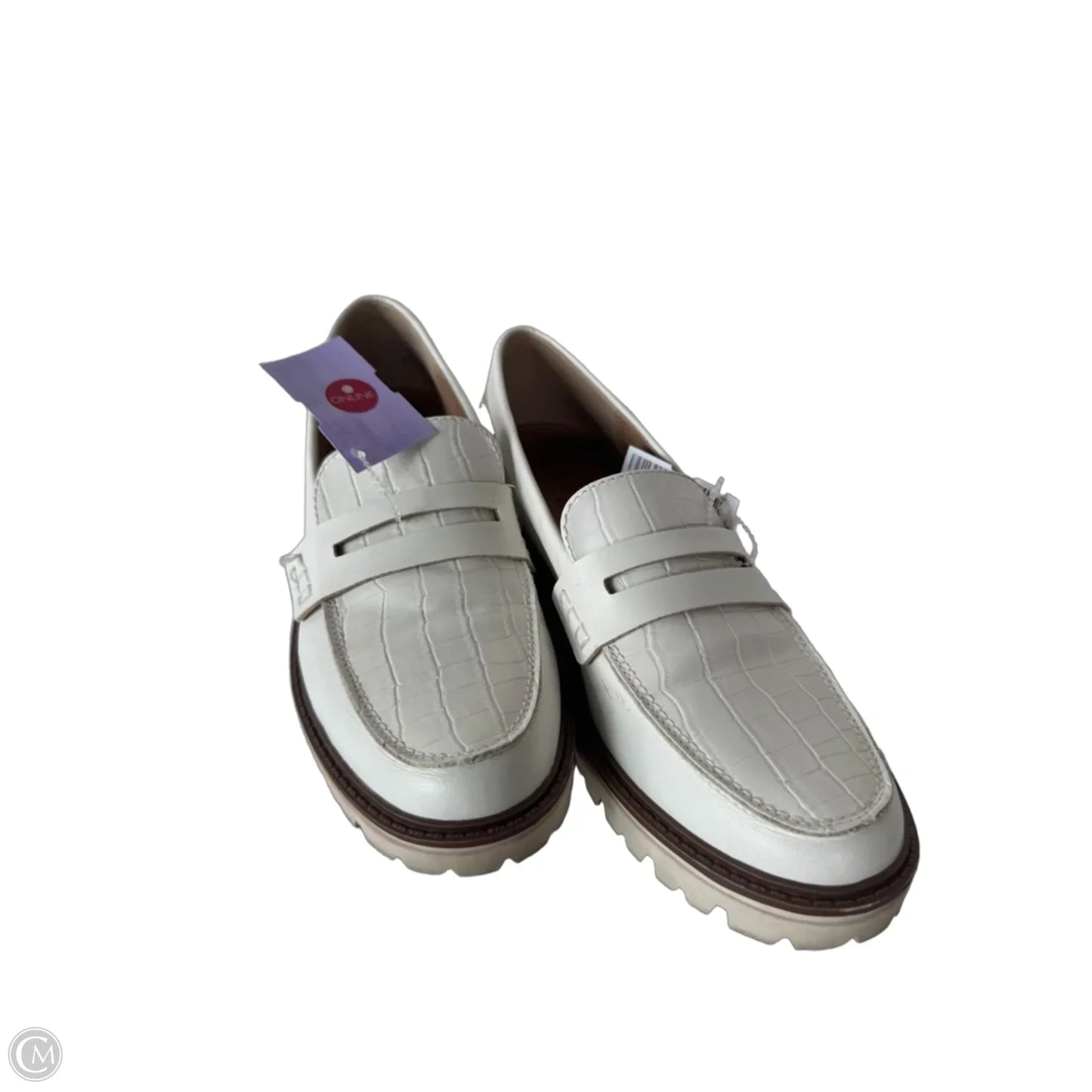 Shoes Flats By Journee In White, Size: 6.5