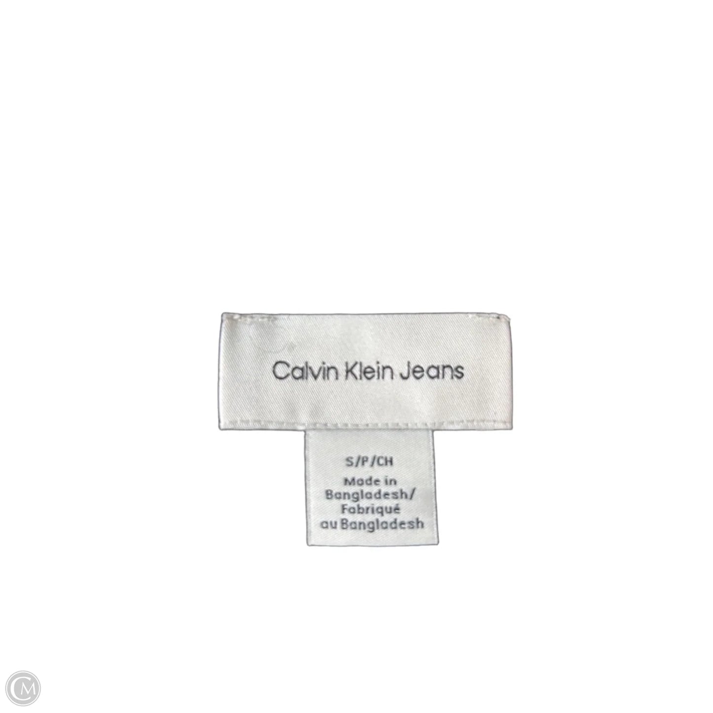 Sweater Cardigan By Calvin Klein In Brown, Size: S
