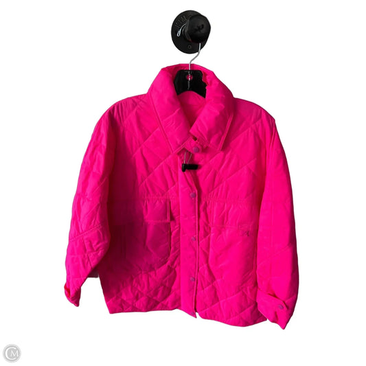 Jacket Puffer & Quilted By Anthropologie In Pink, Size: M