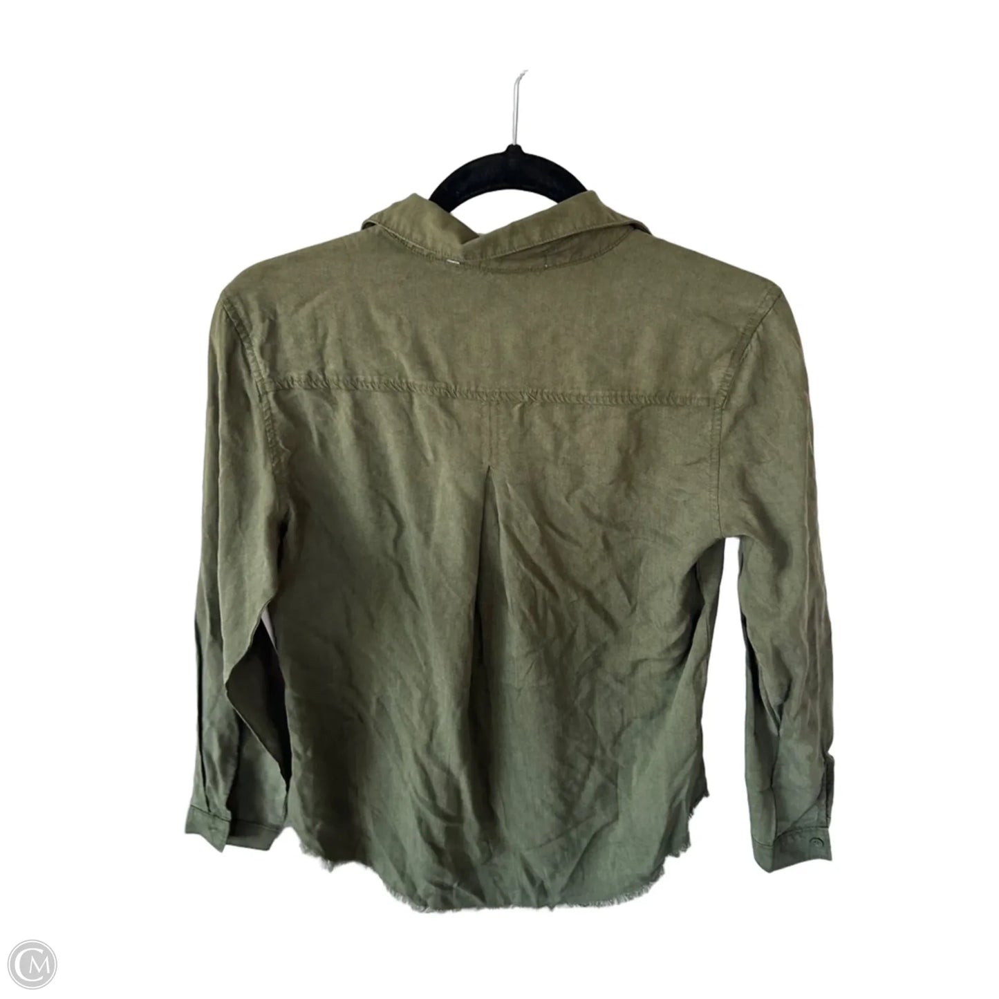 Top Long Sleeve By Cloth & Stone In Green, Size: Xs