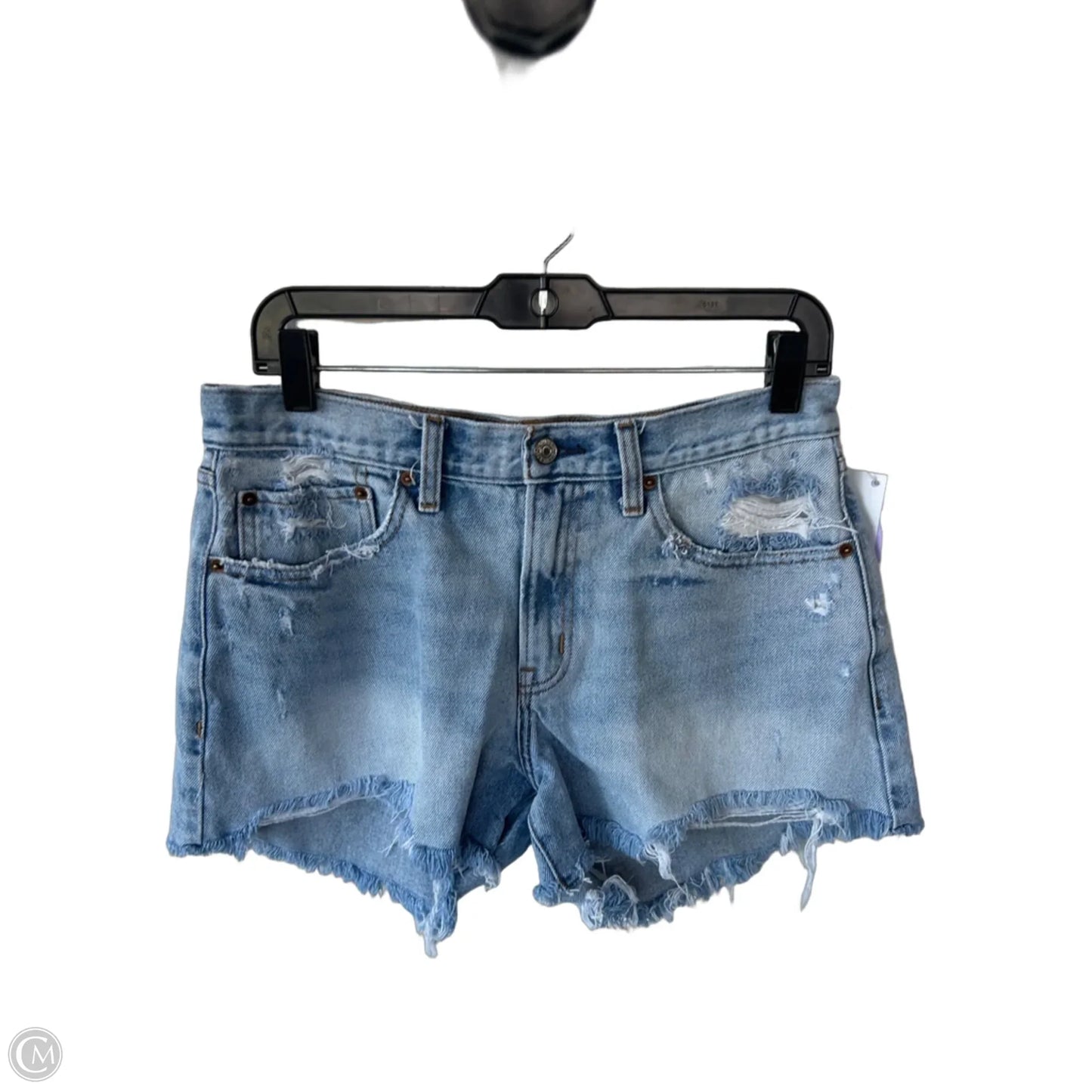Shorts By Abercrombie And Fitch In Blue Denim, Size: 6