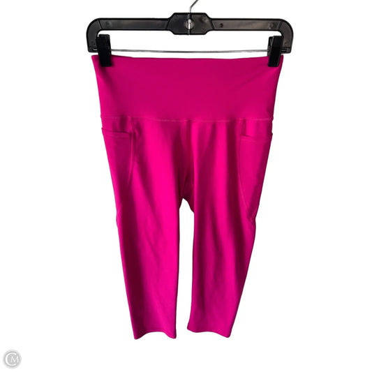 Athletic Leggings By Old Navy In Pink, Size: 8
