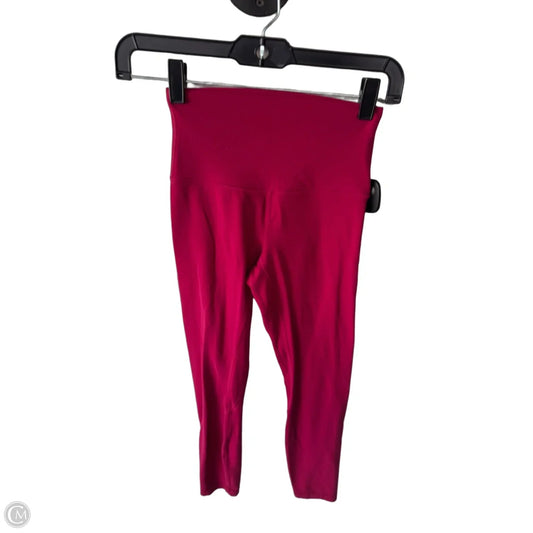 Athletic Leggings By Lululemon In Pink, Size: 2