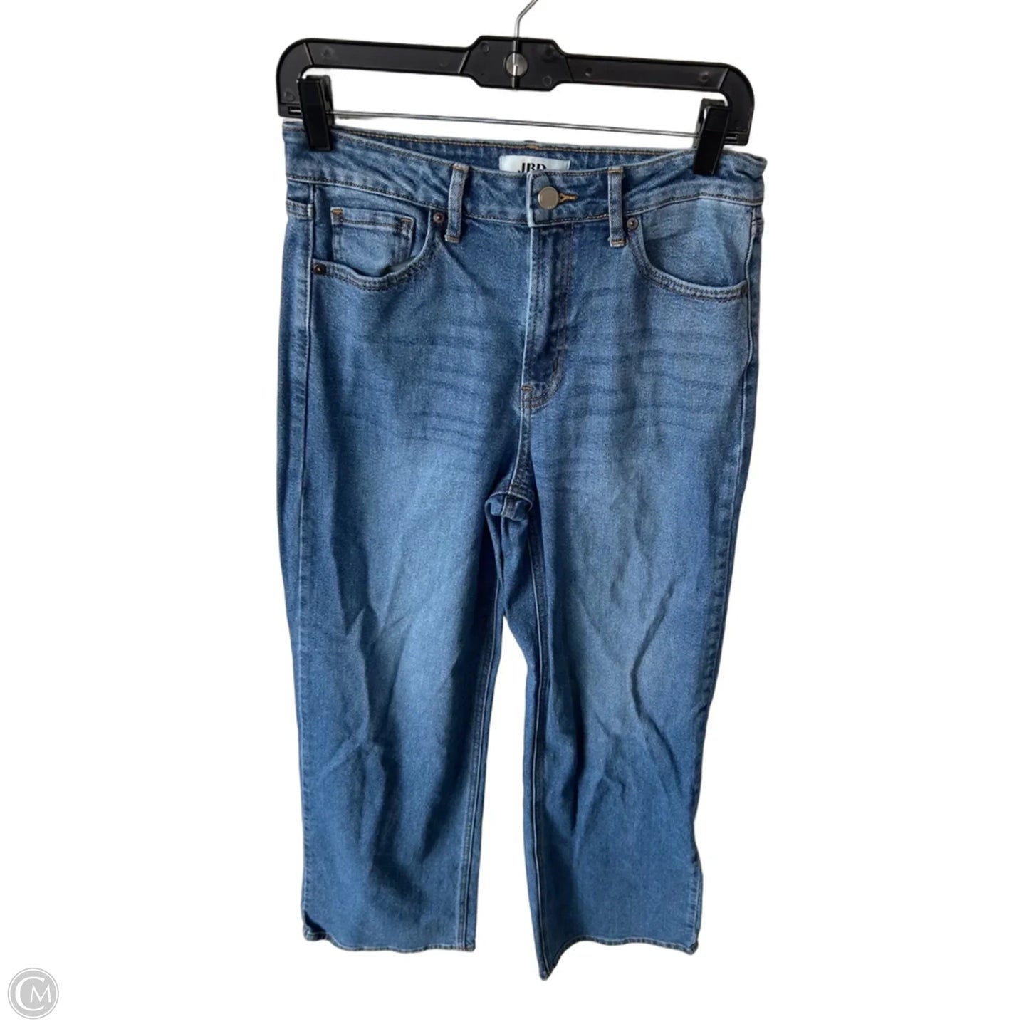 Jeans Wide Leg By Just Black In Blue Denim, Size: 30