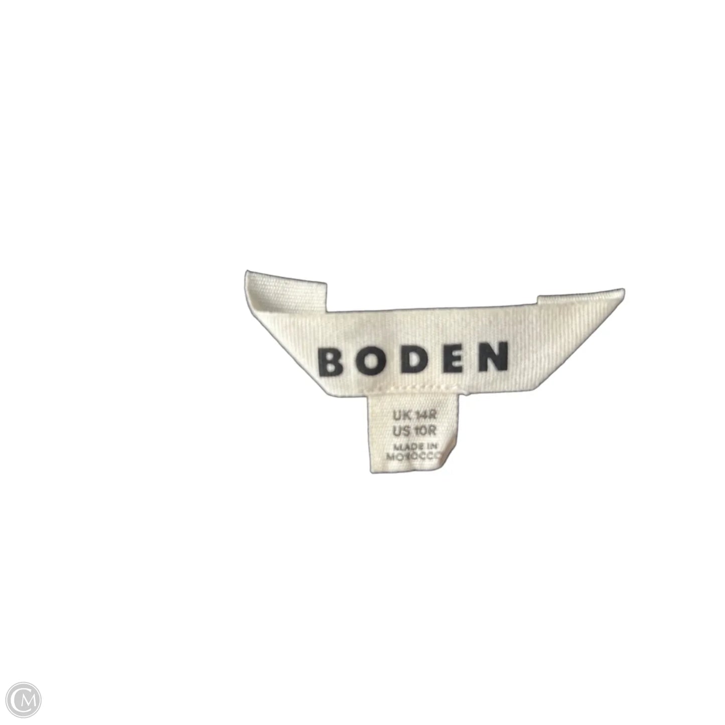 Dress Casual Midi By Boden In Black, Size: M