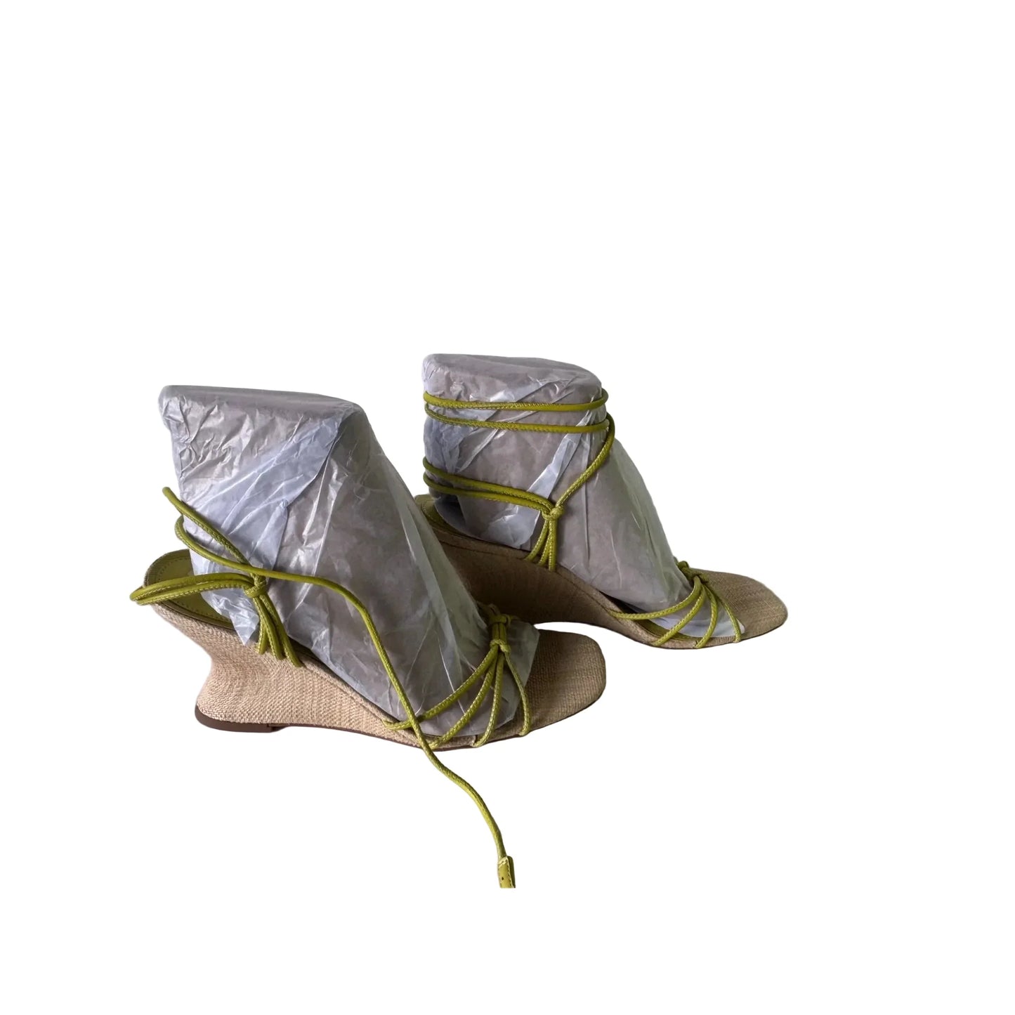 Sandals Heels Wedge By Sam Edelman In Green, Size: 8