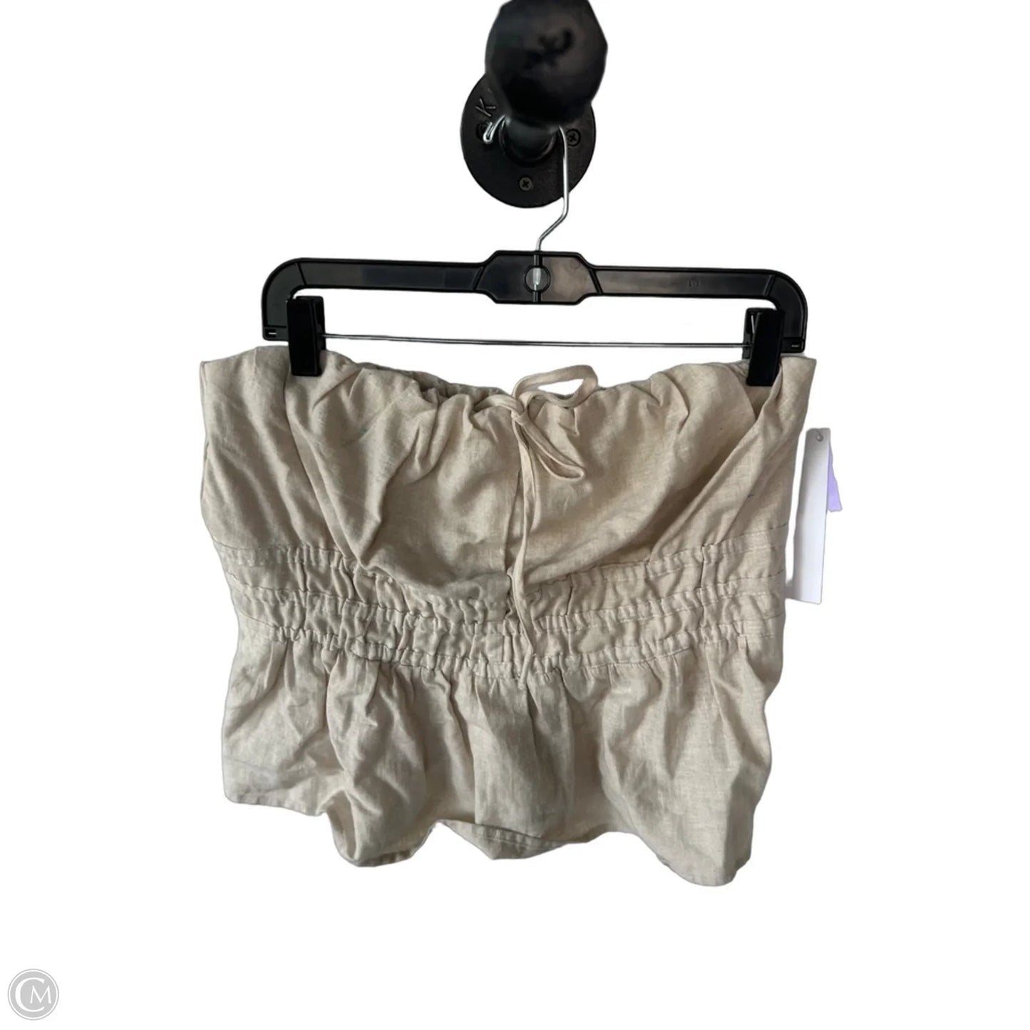 Top Sleeveless By Anthropologie In Beige, Size: L