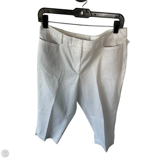 Capris By Talbots In White, Size: 10p